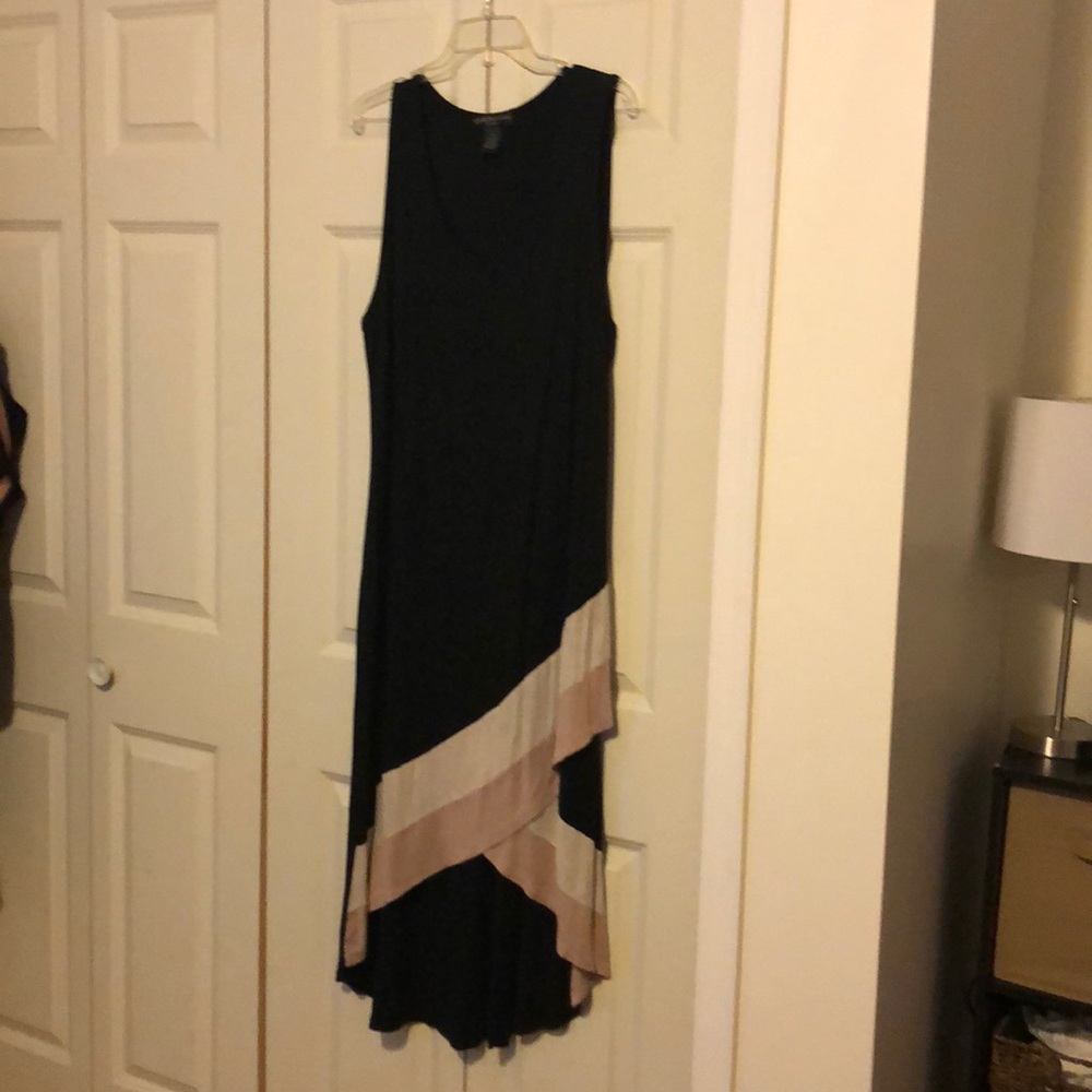 Black Cotton Dress • DESIGN HISTORY • size 2X